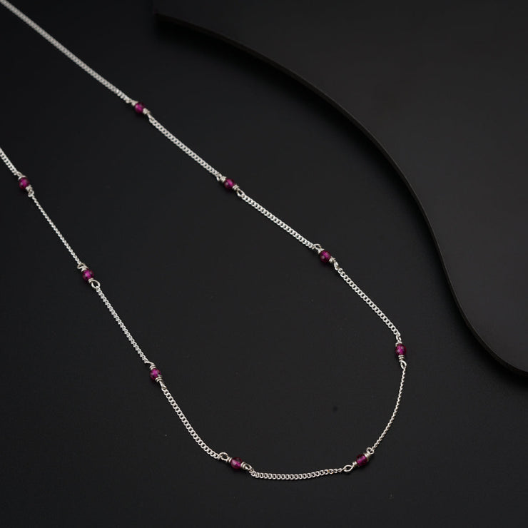 Sautoir en Ruby Chic et Élégant - Version Courte