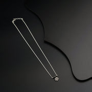 Elegance in Silver: Jaswandi Mangalsutra Chain